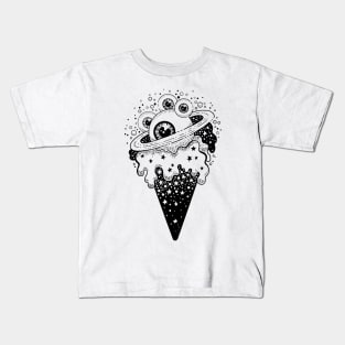 Eyeball Ice Cream Cosmos Kids T-Shirt